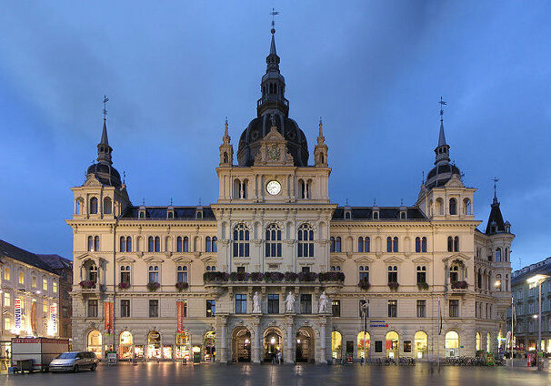Rathaus (City Hall) in Graz, Austria