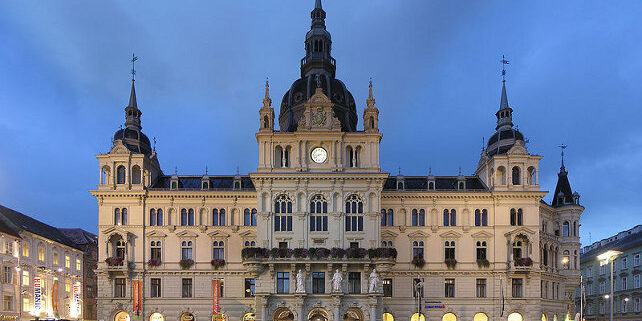 Rathaus (City Hall) in Graz, Austria