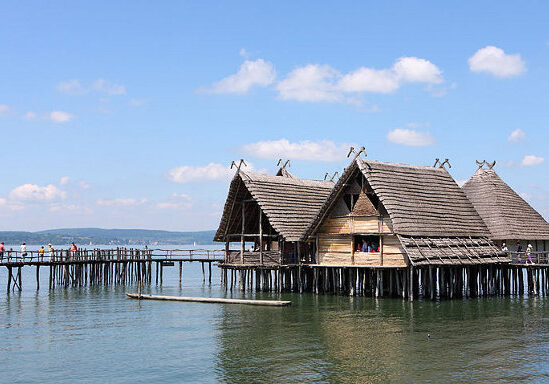 Stilt houses in Unteruhldingen, Germany
